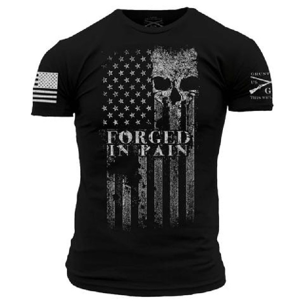 🔥 Grunt Style Women’s “Forged in Pain” T-Shirt – Size‎ Small 🔥